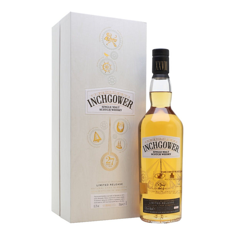 WHISKY INCHGOWER 27 YEARS OLD S.R.2018 (1 pz) 70CL- SINGLE MALT - ASTUCCIO